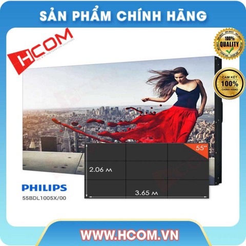 Màn hình ghép 55″ viền 1.8 Philips 55BDL1005X/00 Màn hình ghép 55″ viền 1.8 Philips 55BDL1005X/00