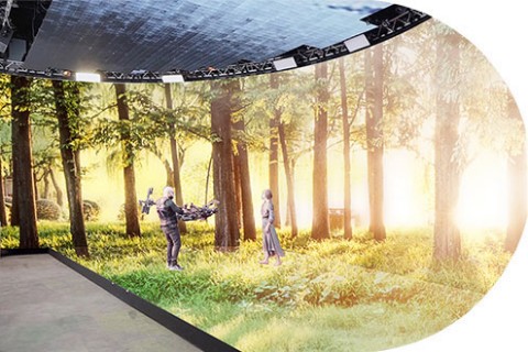 Ứng dụng của màn hình LED trong trường quay ảo