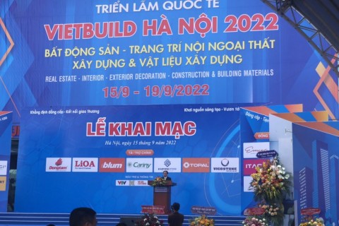 Cùng HCOM khai mạc hội trợ triển lãm Vietbuil 2022 tại Hà Nội