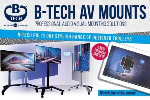 B-Tech tung ra nhiều loại giá treo di động, thiết kế thời trang