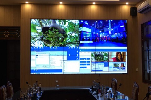 Màn hình ghép VideoWall LCD VS Máy chiếu