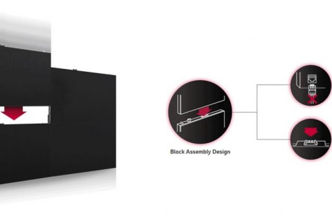 Màn hình LED LG LSAC treo tường lên tới 216 inch không viền