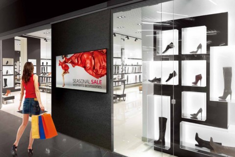 Màn hình siêu mỏng dán tường của LG (WallPaper)