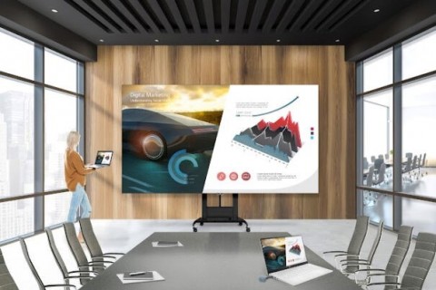 LG giúp dễ dàng cài đặt DVLED All in one với Model LAEC 136 inch