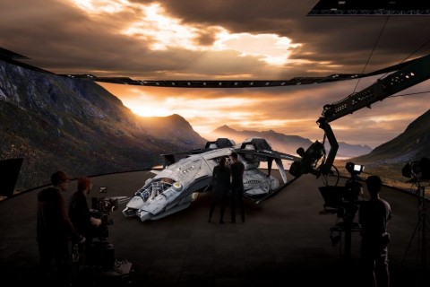 LED siêu rộng The Wall của Samsung làm trường quay ảo!!!