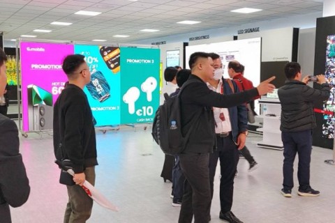 HỆ THỐNG MÀN HÌNH GHÉP CHO TRUNG TÂM THƯƠNG MẠI, SÂN BAY